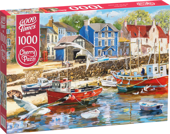 Coastal Town | CherryPazzi | 1000 Pieces | Jigsaw Puzzle