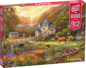 CherryPazzi | The Golden Valley | 1000 Pieces | Jigsaw Puzzle