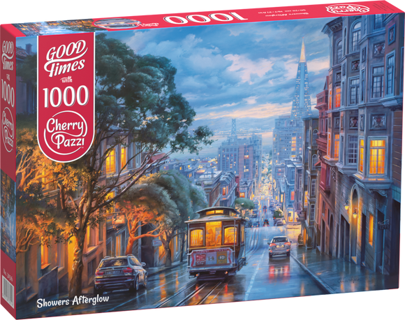 CherryPazzi | Showers Afterglow | 1000 Pieces | Jigsaw Puzzle