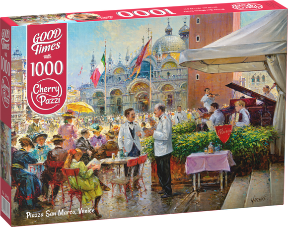 CherryPazzi | Piazza San Marco - Venice | 1000 Pieces | Jigsaw Puzzle