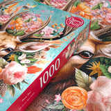 Flower Deer | CherryPazzi | 1000 Pieces | Jigsaw Puzzle