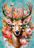 Flower Deer | CherryPazzi | 1000 Pieces | Jigsaw Puzzle