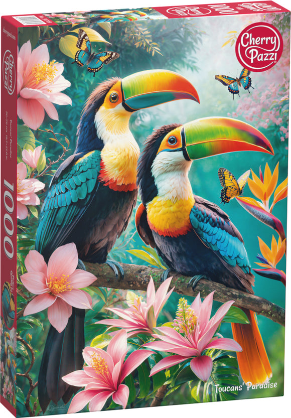 Toucans' Paradise | CherryPazzi | 1000 Pieces | Jigsaw Puzzle