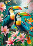 Toucans' Paradise | CherryPazzi | 1000 Pieces | Jigsaw Puzzle