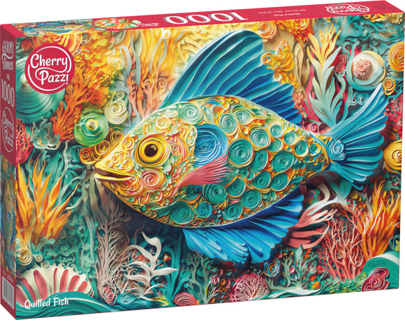 Quilled Fish | CherryPazzi | 1000 Pieces | Jigsaw Puzzle
