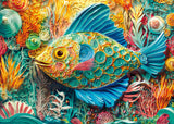 Quilled Fish | CherryPazzi | 1000 Pieces | Jigsaw Puzzle