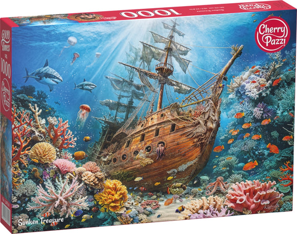 Sunken Treasure | CherryPazzi | 1000 Pieces | Jigsaw Puzzle