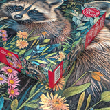 Raccoon In Flowers | CherryPazzi | 1000 Pieces | Jigsaw Puzzle