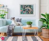 Raccoon In Flowers | CherryPazzi | 1000 Pieces | Jigsaw Puzzle