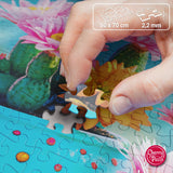 Bloomy Cactus Fireworks | CherryPazzi | 1000 Pieces | Jigsaw Puzzle
