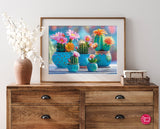 Bloomy Cactus Fireworks | CherryPazzi | 1000 Pieces | Jigsaw Puzzle