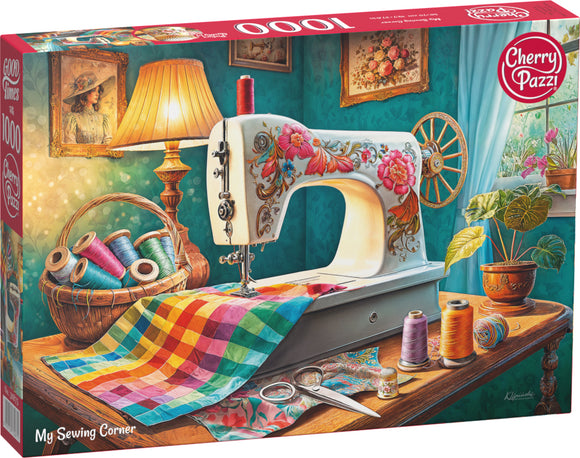 My Sewing Corner | CherryPazzi | 1000 Pieces | Jigsaw Puzzle