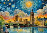 Impressionist Sky Over London | CherryPazzi | 1000 Pieces | Jigsaw Puzzle
