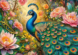 Peacock's Paradise | CherryPazzi | 1000 Pieces | Jigsaw Puzzle