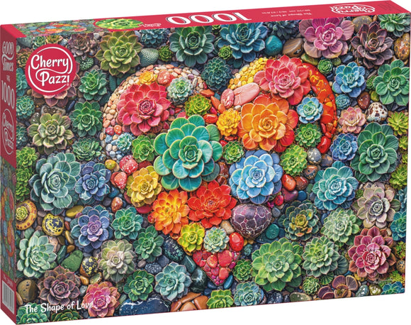 The Shape Of Love | CherryPazzi | 1000 Pieces | Jigsaw Puzzle