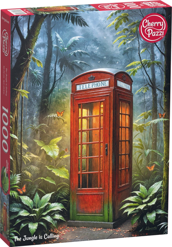 The Jungle Is Calling | CherryPazzi | 1000 Pieces | Jigsaw Puzzle