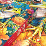 Flower Power Frog | CherryPazzi | 1000 Pieces | Jigsaw Puzzle