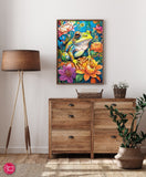 Flower Power Frog | CherryPazzi | 1000 Pieces | Jigsaw Puzzle