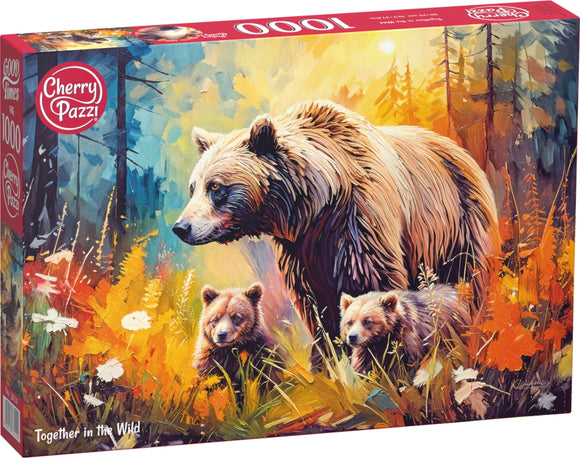 Together In The Wild | CherryPazzi | 1000 Pieces | Jigsaw Puzzle