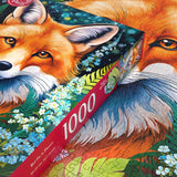 Red Fox In Flowers | CherryPazzi | 1000 Pieces | Jigsaw Puzzle