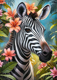 Lady Zebra | CherryPazzi | 1000 Pieces | Jigsaw Puzzle