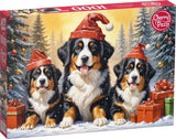 Holiday Puppies | CherryPazzi | 1000 Pieces | Jigsaw Puzzle
