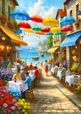 Umbrella Alley | CherryPazzi | 1000 Pieces | Jigsaw Puzzle