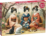 Springtime Tea | CherryPazzi | 1000 Pieces | Jigsaw Puzzle