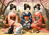 Springtime Tea | CherryPazzi | 1000 Pieces | Jigsaw Puzzle