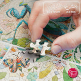 Mosaic Of The Miniature Wild | CherryPazzi | 1000 Pieces | Jigsaw Puzzle