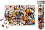 Loveable Cats | Micro Puzzles | 150 Pieces | Micro Jigsaw Puzzle