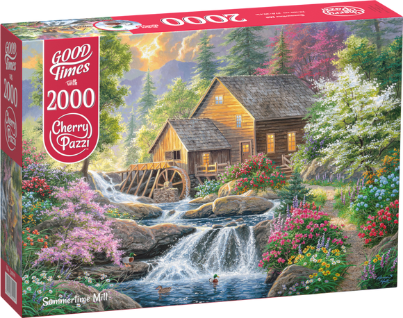 CherryPazzi | Summertime Mill | 2000 Pieces | Jigsaw Puzzle