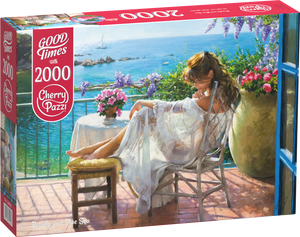 Beauty And Blue Sea | CherryPazzi | 2000 Pieces | Jigsaw Puzzle