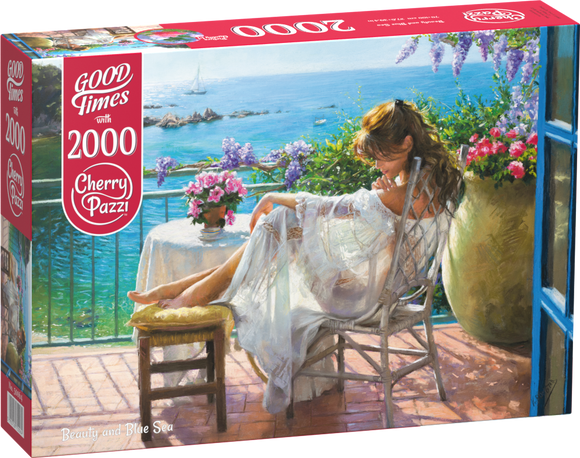 Beauty And Blue Sea | CherryPazzi | 2000 Pieces | Jigsaw Puzzle