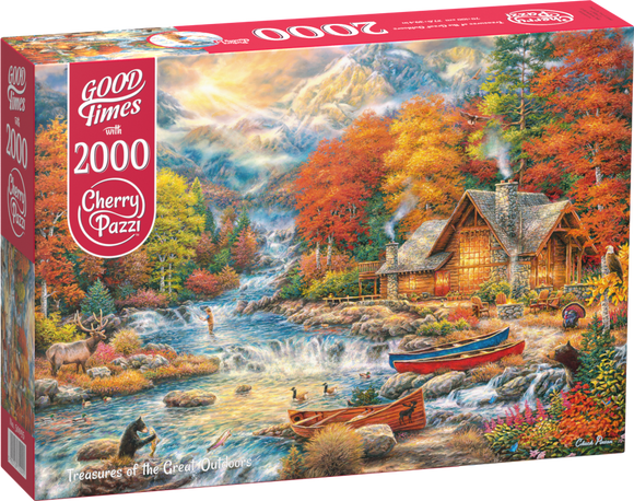 Treasures of the Great Outdoors | CherryPazzi | 2000 Pieces | Jigsaw Puzzle