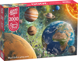 CherryPazzi | Planet Earth In Galaxy Space | 2000 Pieces | Jigsaw Puzzle