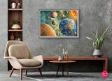 CherryPazzi | Planet Earth In Galaxy Space | 2000 Pieces | Jigsaw Puzzle