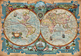 Great Discoveries World Map | CherryPazzi | 2000 Pieces | Jigsaw Puzzle