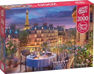 Paris For Two | CherryPazzi | 2000 Pieces | Jigsaw Puzzle