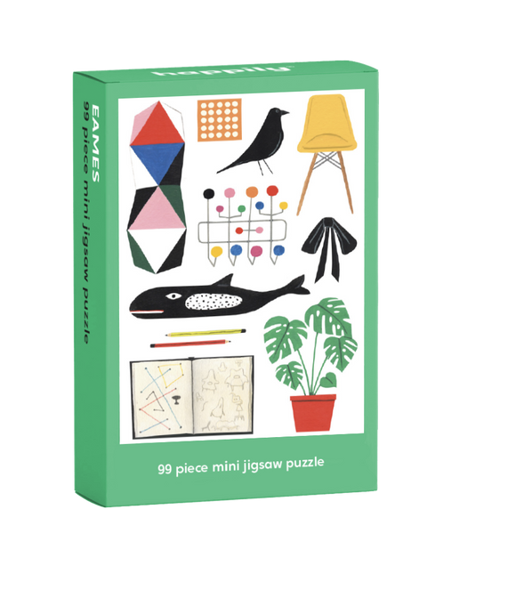 Eames | Happily | 99 Pieces | Mini Jigsaw Puzzle