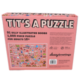 Tit's A Puzzle | Sleazy Greetings | 1000 Pieces | Jigsaw Puzzle
