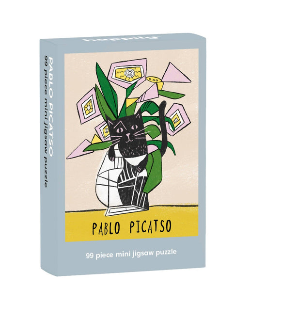 Pablo Picatso - Nia Gould | Happily | 99 Pieces | Mini Jigsaw Puzzle