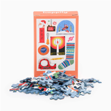 Christmas | Happily | 99 Pieces | Mini Jigsaw Puzzle