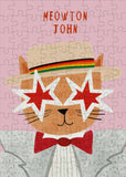 Meowton John | Happily | 99 Pieces | Mini Jigsaw Puzzle