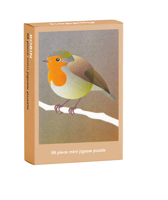 Robin | Happily | 99 Pieces | Mini Jigsaw Puzzle