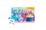 Happy Birthday Cupcake | Micro Puzzles | 150 Pieces | Micro Jigsaw Puzzle