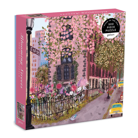 Blooming Streets - Joy Laforme | Galison | 500 Pieces | Jigsaw Puzzle