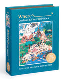 Where's ______? - Curious and Far Out Places | Galison | 500 Pieces | Jigsaw Puzzle Book