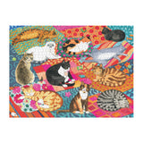 Lounging Cats - Alison Kolesar | Galison | 1000 Pieces | Jigsaw Puzzle