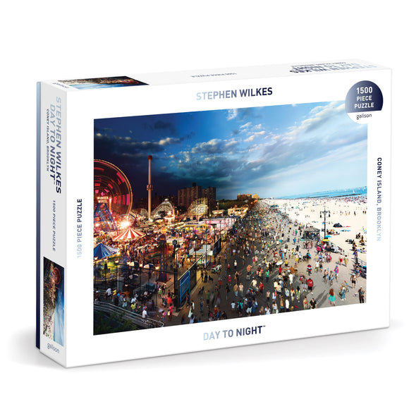 Coney Island - Stephen Wilkes | Galison | 1500 Pieces | Jigsaw Puzzle